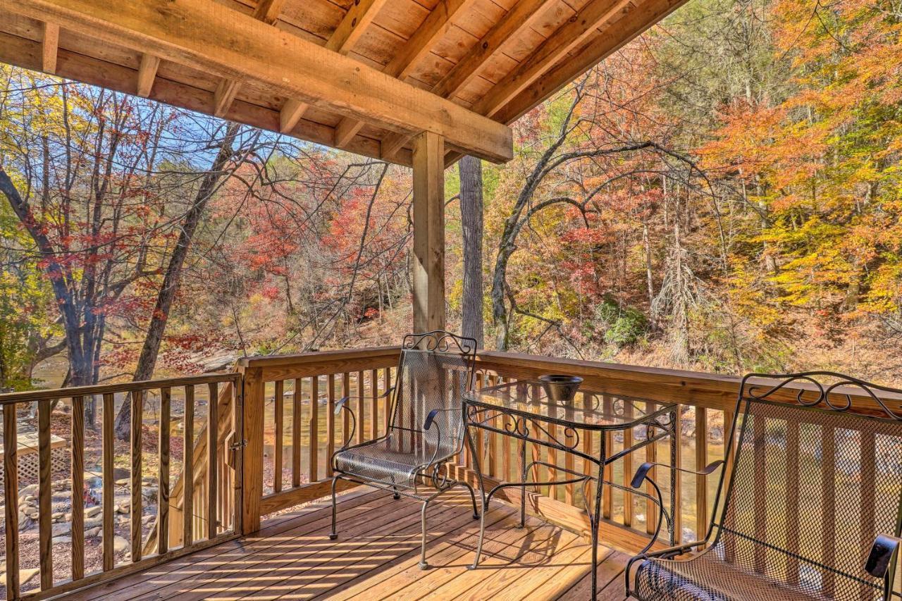 Creekside Retreat With Deck, 18 Miles To Wolf Ridge Villa Weaverville Exterior photo