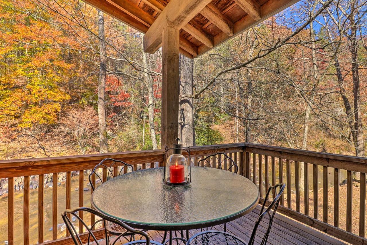 Creekside Retreat With Deck, 18 Miles To Wolf Ridge Villa Weaverville Exterior photo